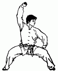 Mabu (horse stance) posture