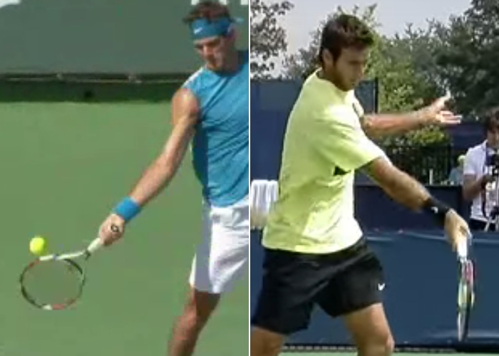 Phân tích cú thuận tay của Juan Martin Del Potro
