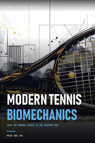 Book cover: Modern Tennis Biomechanics