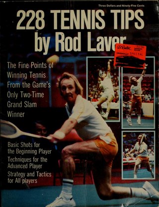Bìa sách 228 Tennis Tips Rod Laver