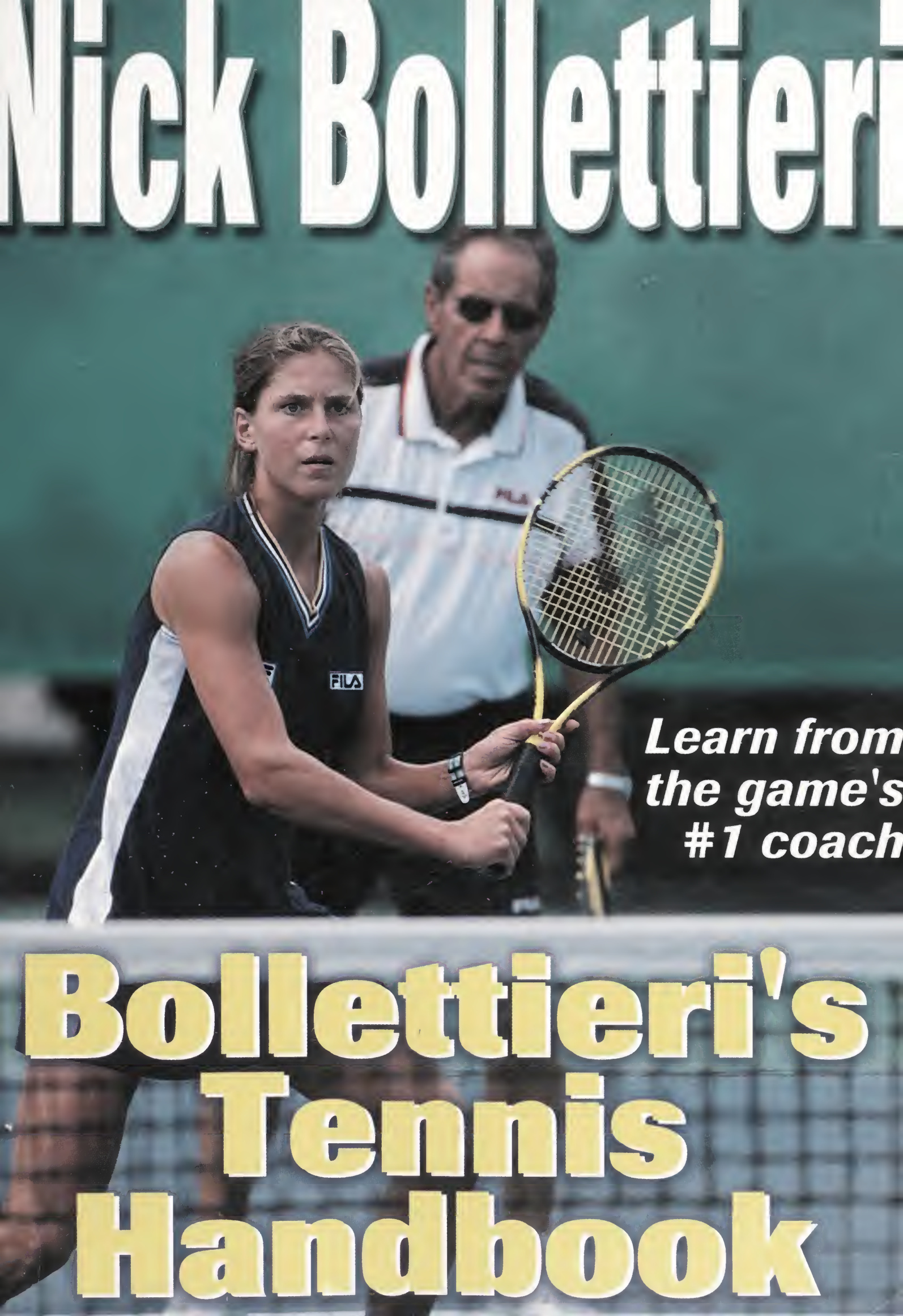 Bìa sách Bollettieri's Tennis Handbook Nick Bollettieri