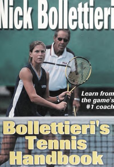 Bìa sách Bollettieri's Tennis Handbook Nick Bollettieri
