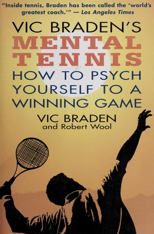 Bìa sách Vic Braden Mental Tennis Robert Wool