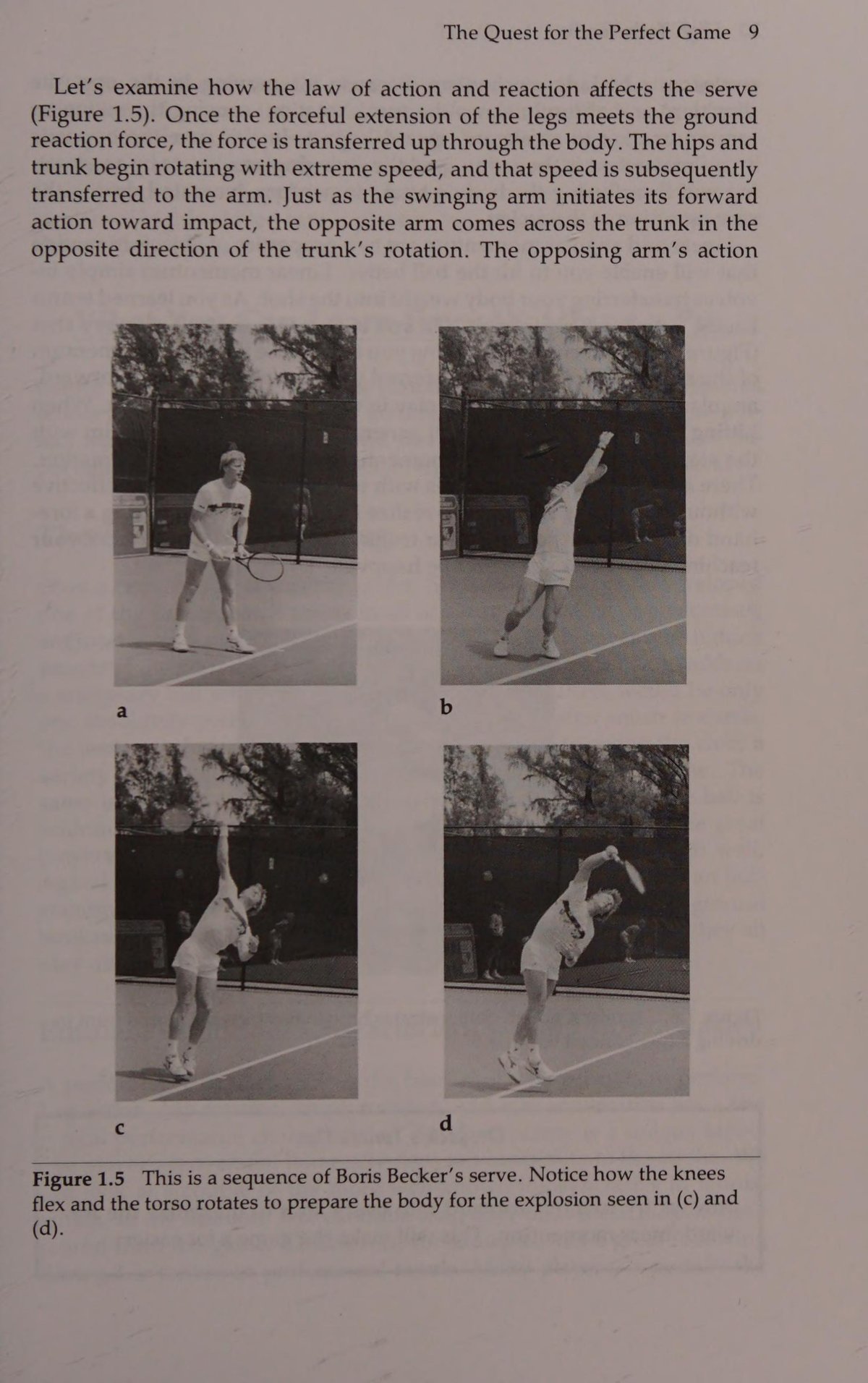 Chuỗi phân tích động học giao bóng đỉnh cao của Boris Becker