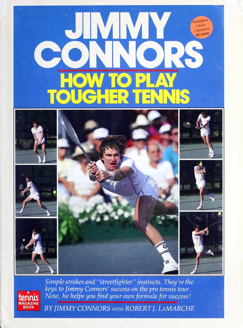 Bìa sách Chơi Thứ Quần Vợt Thép Jimmy Connors