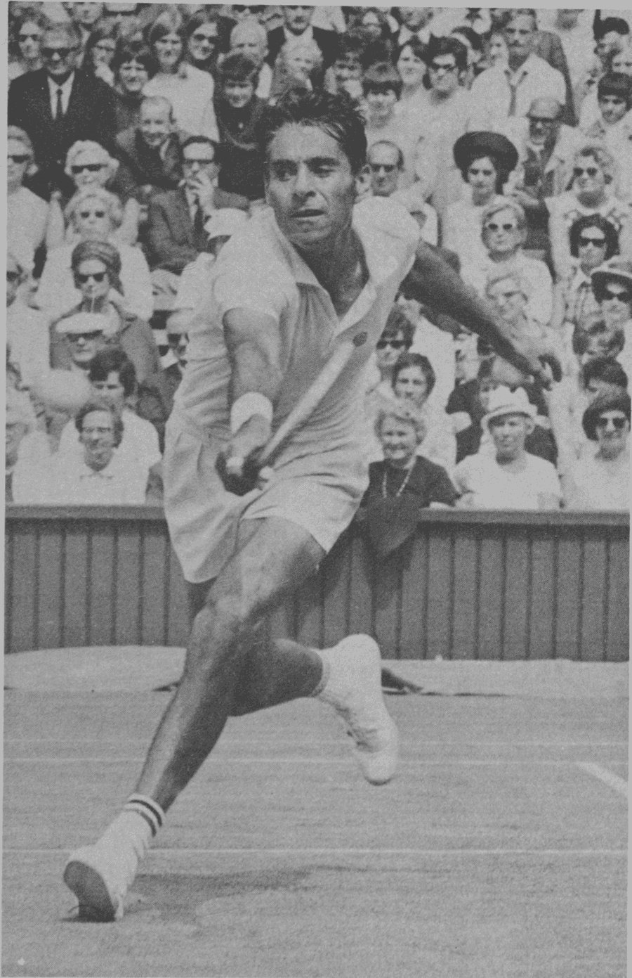 Pancho Gonzales: There is no doubt that he is one of the most intense competitors that has ever appeared in any sport.