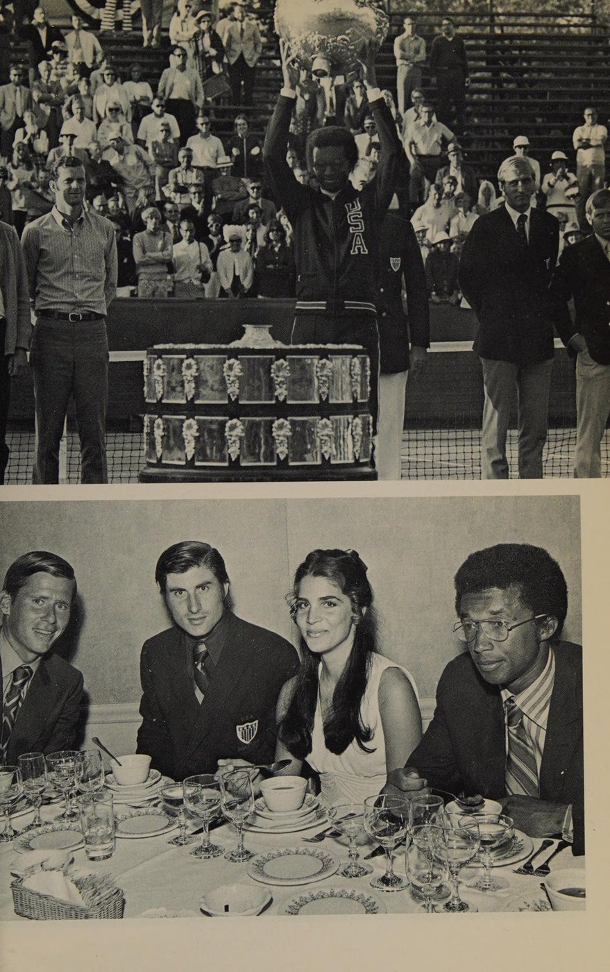 Phong thái điềm đạm tĩnh lặng đặc trưng của Arthur Ashe