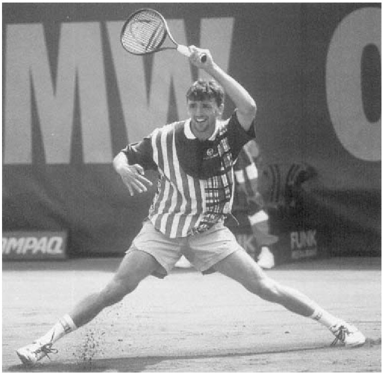 Các người giao bóng lớn, chẳng hạn như Goran Ivanisevic, chỉ cần nghỉ giao bóng một lần trong mỗi hiệp.