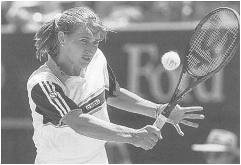 Steffi Graf đã rút ra bài học từ những lỗi nghiêm trọng mà cô mắc phải khi còn là tuyển thủ cấp dưới.