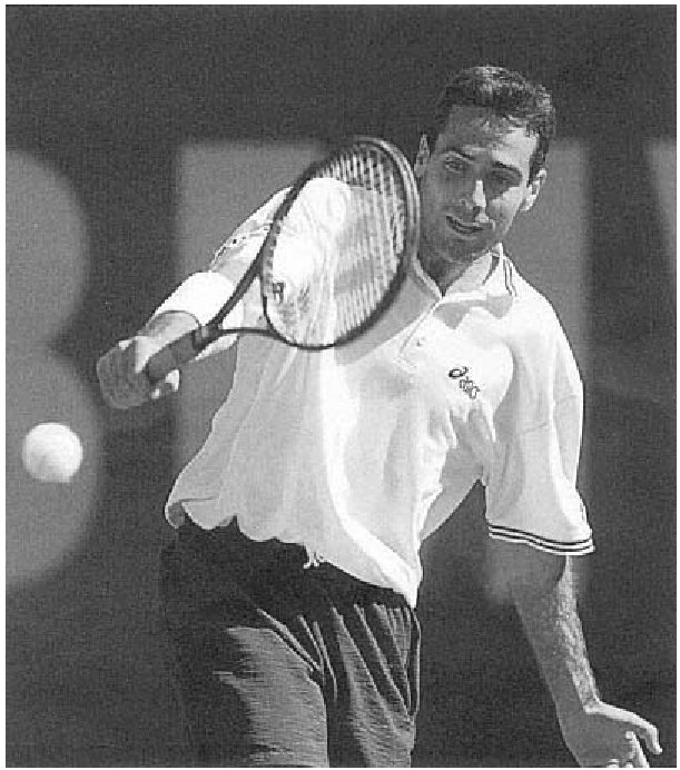 Alex Corretja, Nhà vô địch Thế giới năm 1998, luôn giữ cho trận đấu phù hợp với cuộc đời mình.