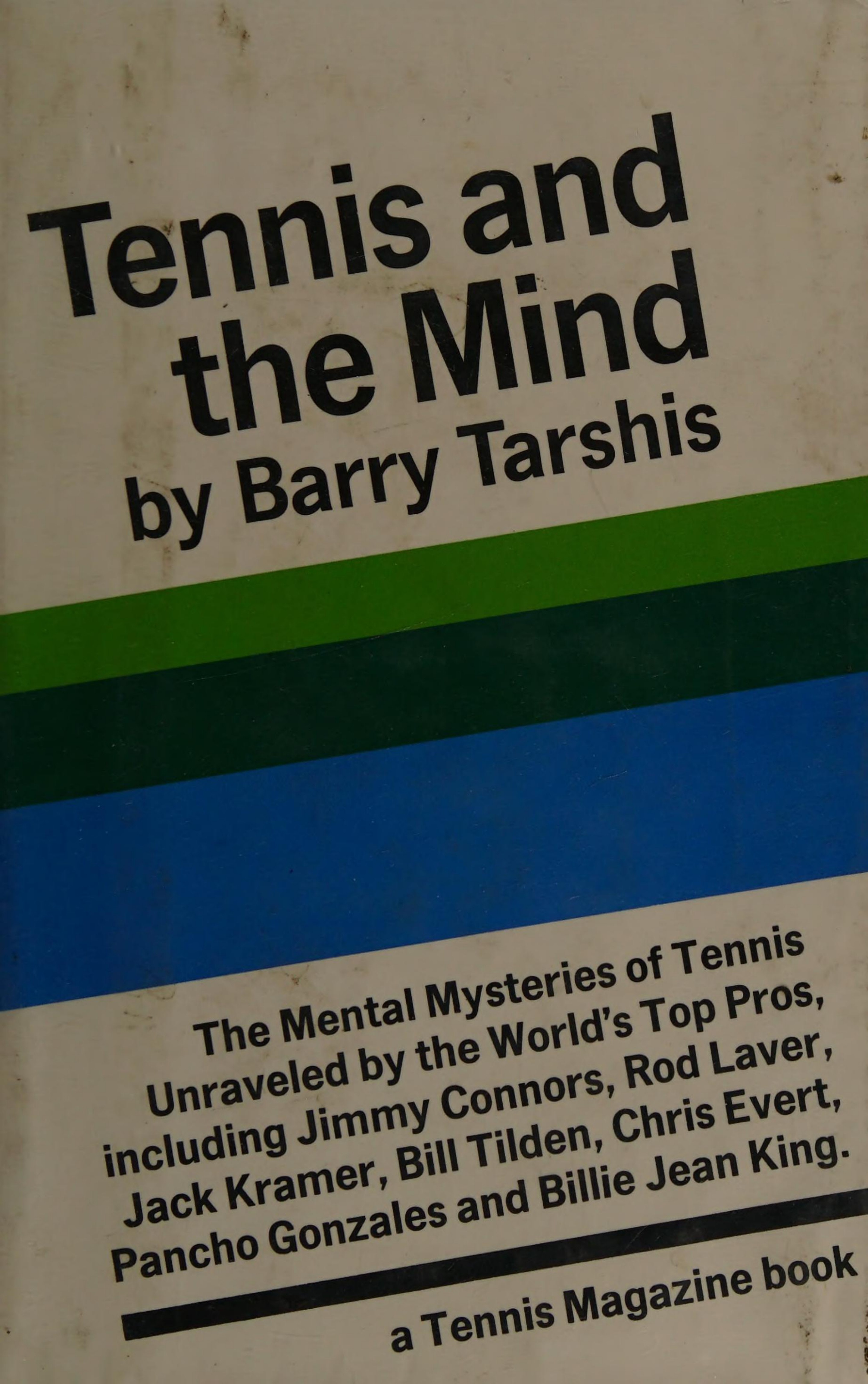 Bìa sách Quần Vợt Và Tâm Trí - Barry Tarshis