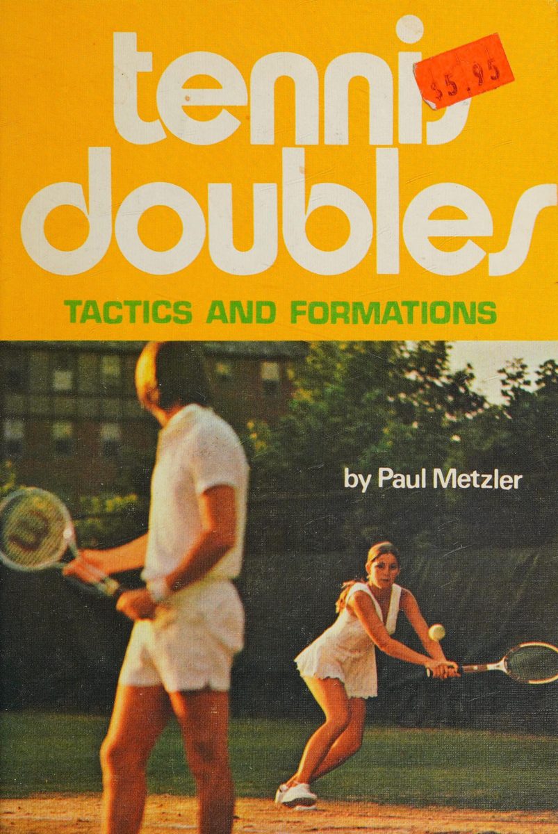 Bìa sách Tennis Doubles Tactics and Formations Paul Metzler Sterling