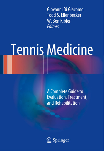 Bìa sách Tennis Medicine Di Giacomo Ellenbecker Kibler