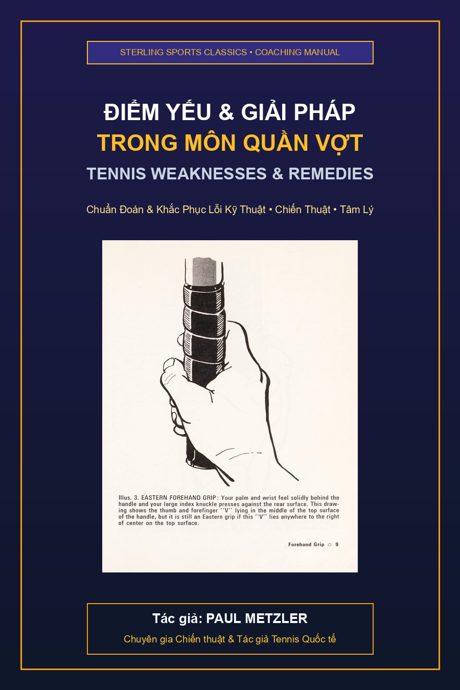 Bìa sách Điểm Yếu & Giải Pháp Trong Môn Quần Vợt