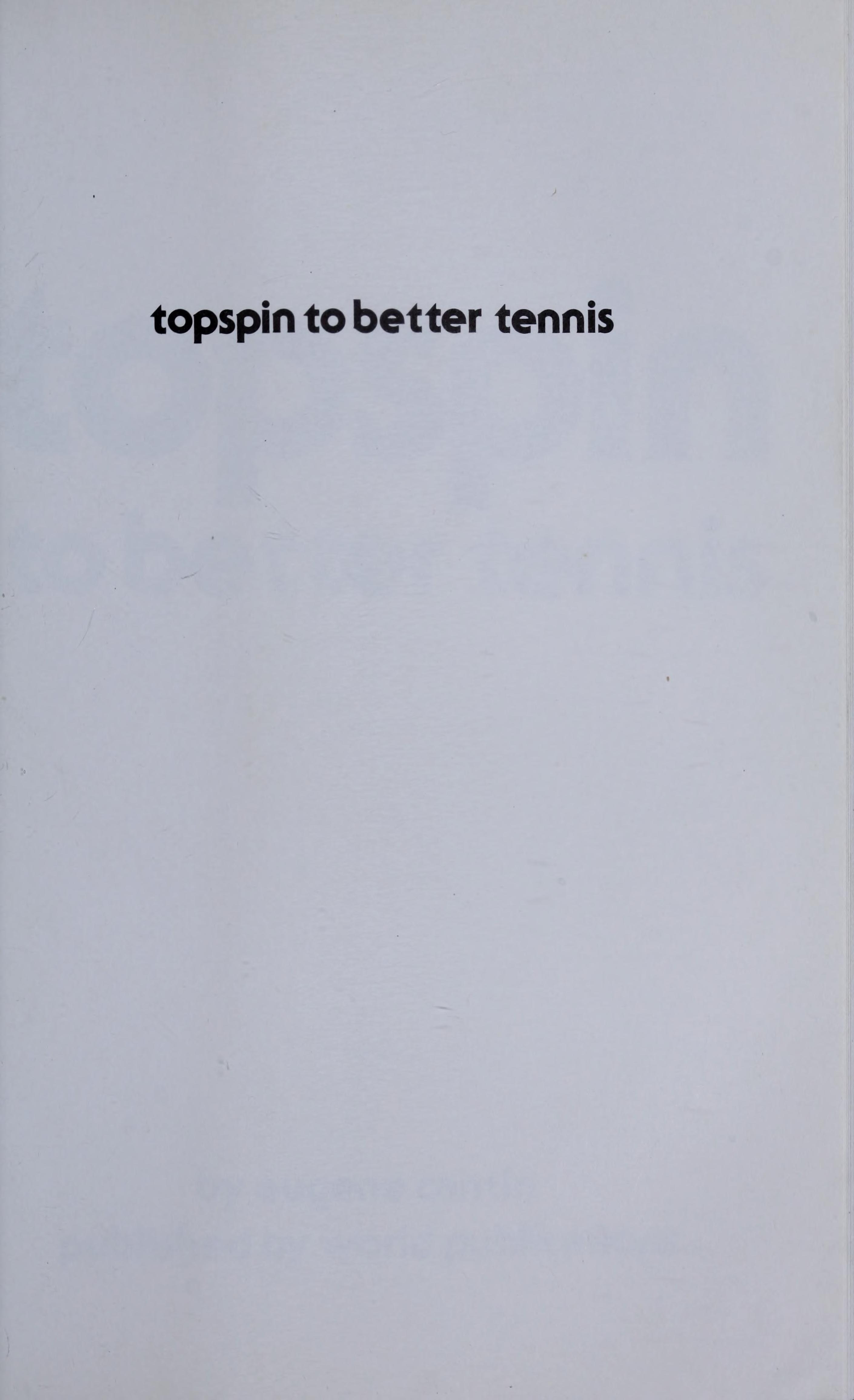 Điểm tiếp xúc phía trước của cú trái tay topspin