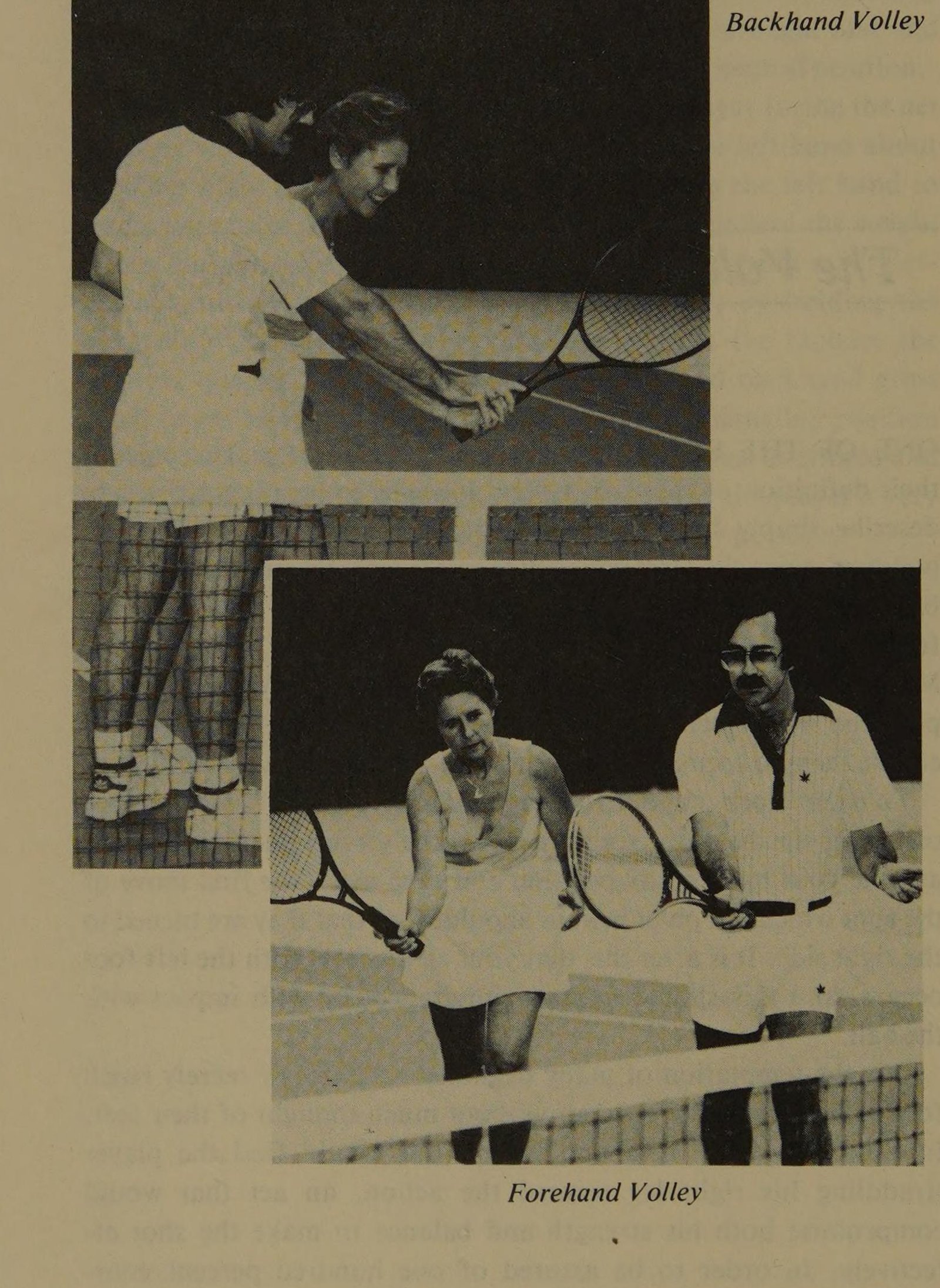 Hình 5: Kỹ Thuật Bắt Lưới Cận Chiến (Forehand & Backhand Volley)