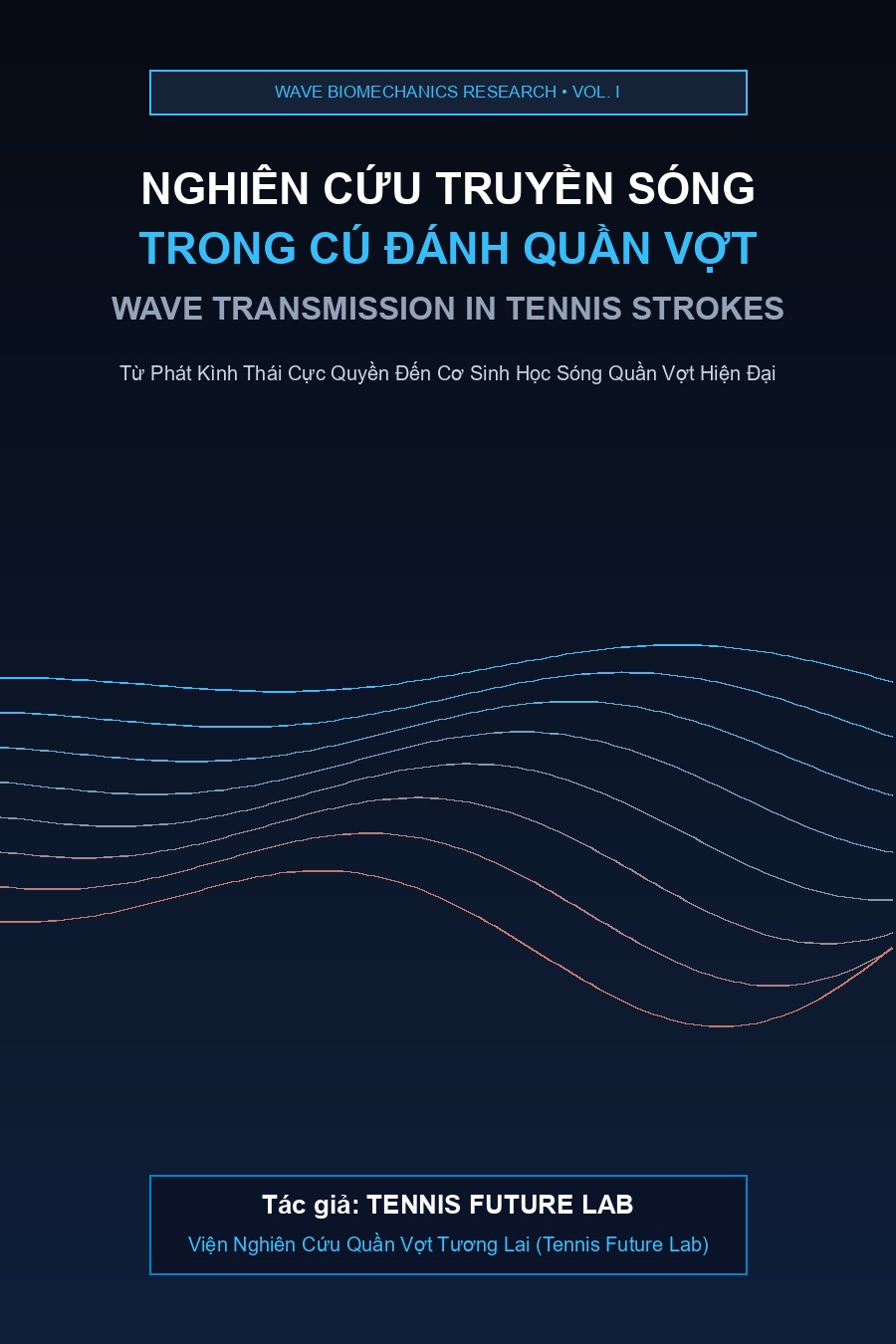 Bìa sách Nghiên Cứu Truyền Sóng Trong Cú Đánh Quần Vợt