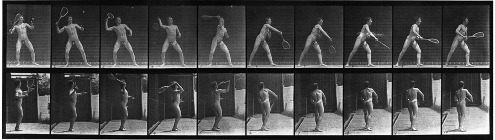 Nhiếp ảnh gia tốc chuyển động của Eadweard Muybridge