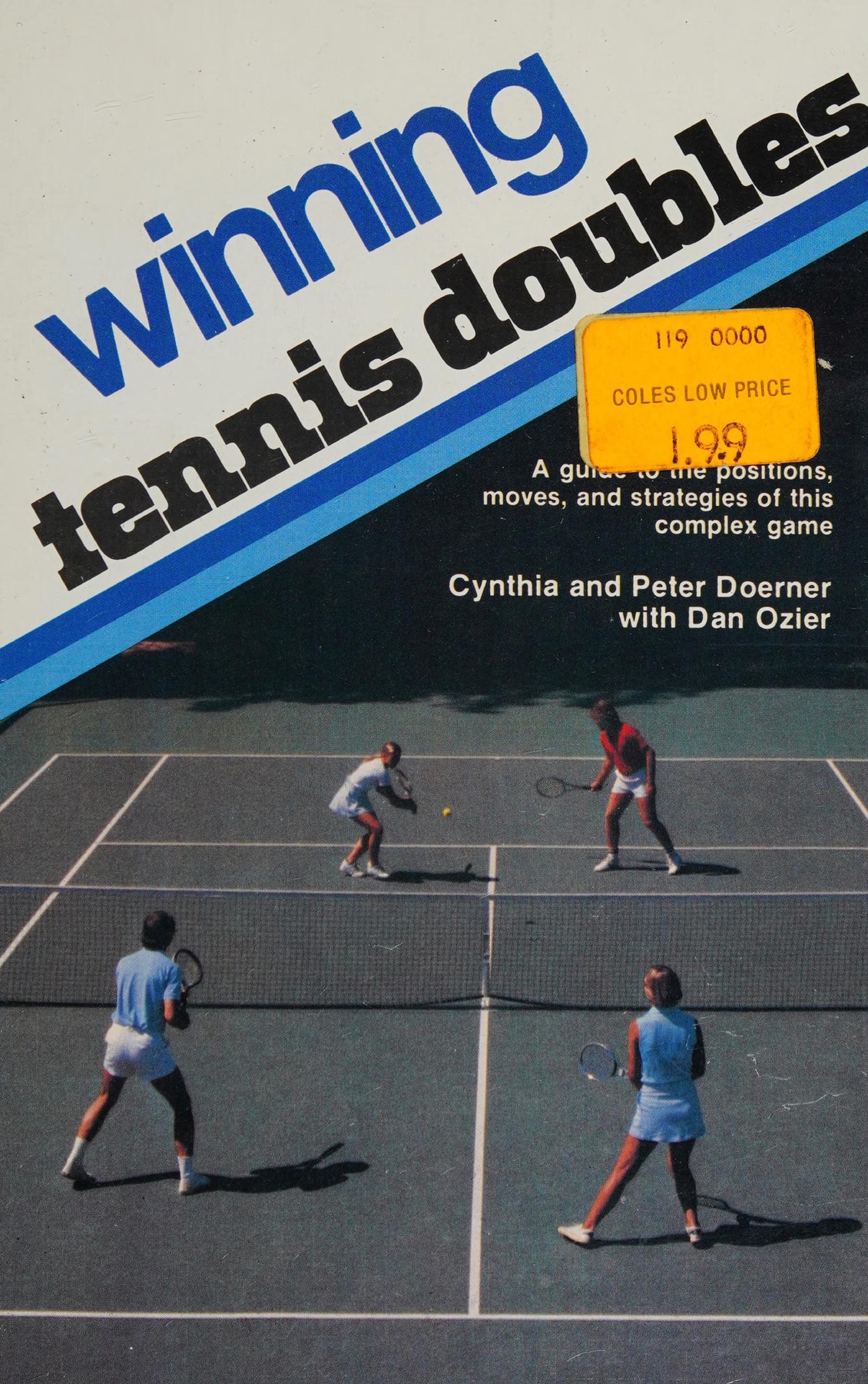 Bìa sách Winning Tennis Doubles Norma Doerner