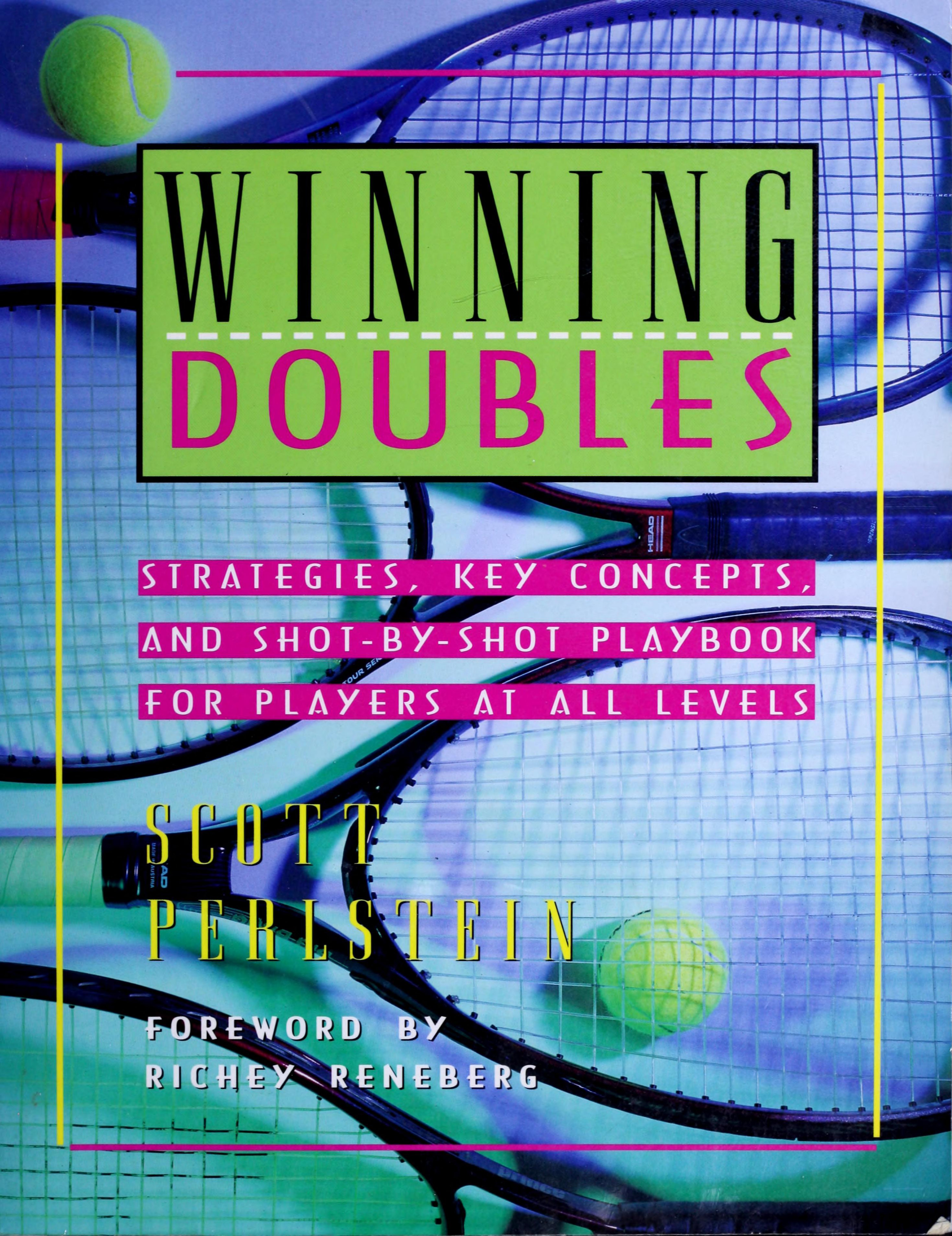 Bìa sách Winning Doubles Scott Perlstein